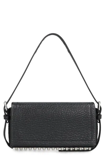 ALEXANDER WANG ALEXANDER WANG RICCO SLIM LEATHER SHOULDER BAG
