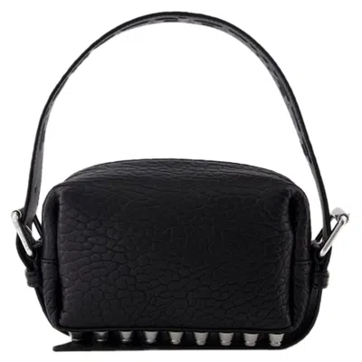 ALEXANDER WANG RICCO SMALL BAG - ALEXANDER WANG - LEATHER - BLACK
