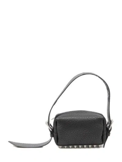 Alexander Wang Black Leather Small Ricco Shoulder Bag