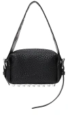 Alexander Wang Small Rich Shoulder Bag In 黑色