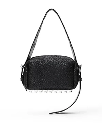Alexander Wang Black Leather Small Ricco Shoulder Bag