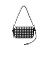 Alexander Wang Small Ricco Studded Leather Shoulder Bag In Black