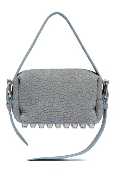 Alexander Wang Ricco Small Shoulder Bag In Blue