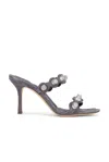 Alexander Wang Open-toed High-heeled Sandals In Grey
