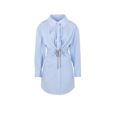 Alexander Wang Twisted Cotton Mini Dress