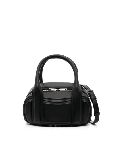 Alexander Wang Celine Nino's Media Bag In Leather In Black