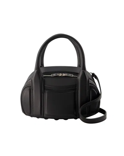 ALEXANDER WANG ROC SMALL SHOULDER BAG - ALEXANDER WANG - LEATHER - BLACK