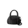 ALEXANDER WANG ROC SMALL SHOULDER BAG - LEATHER - BLACK