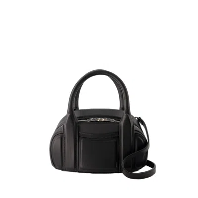 ALEXANDER WANG ALEXANDER WANG ROC SMALL SHOULDER BAG - LEATHER - BLACK