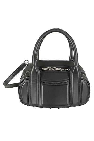 Alexander Wang Roc Small Top Handle In Black