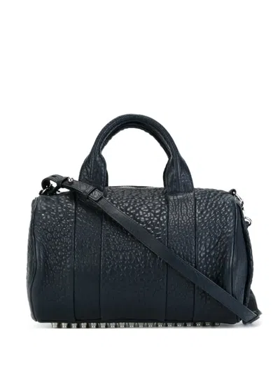 Pre-owned Alexander Wang Rockie Tote Bag In Blue
