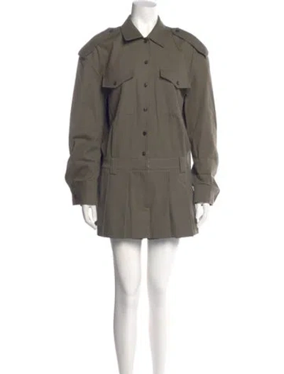 Pre-owned Alexander Wang Romper In Green
