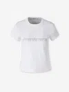 Alexander Wang Round Neck T-shirt In White
