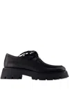 Alexander Wang Round Toe Derby In Black