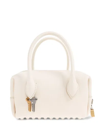 Alexander Wang Roux Leather Tote Bag In Neutral