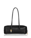 Alexander Wang Medium Roux Key-charm Shoulder Bag In Black
