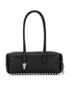 Alexander Wang Medium Roux Key-charm Shoulder Bag In Black