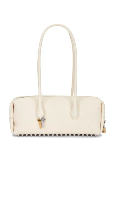 Alexander Wang Roux Medium Shoulder Bag In White