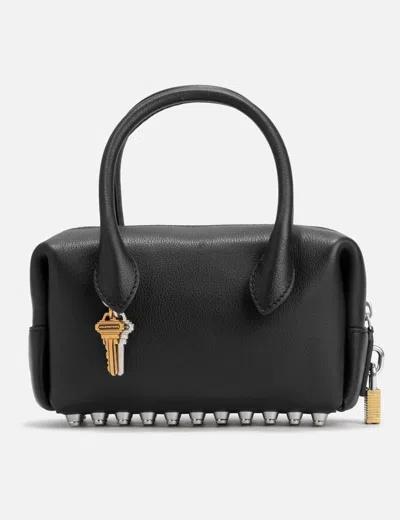 Alexander Wang Roux Small Top Handle Bag In Black