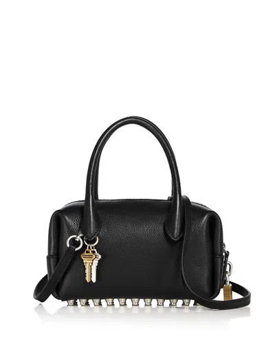 Alexander Wang Roux Small Top Handle Bag In Black