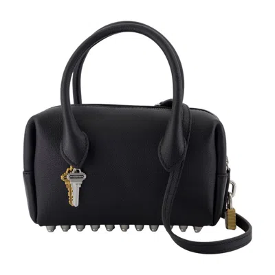 Alexander Wang Roux Small Top Handle Bag In Black