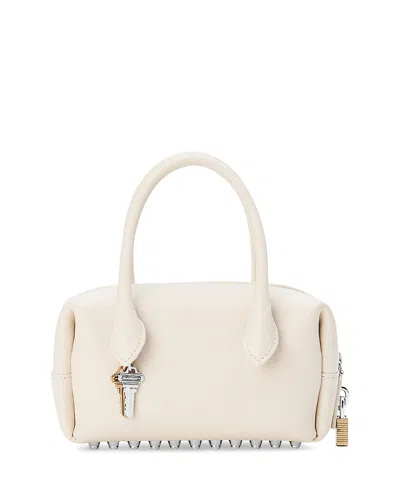 Alexander Wang Roux Small Top Handle Bag In Neutral