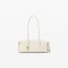 Alexander Wang Roux Top Handle Leather Medium In White