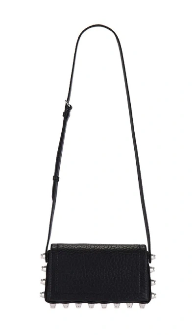 Alexander Wang Roz Wallet Crossbody In Black