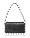 Alexander Wang Roz Leather Wallet Crossbody Bag In Black