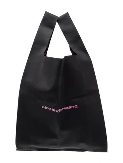 Pre-owned Alexander Wang Rubber Tote In Black