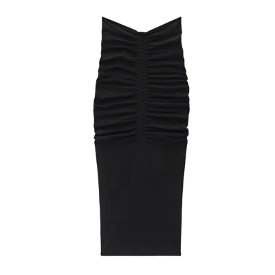 ALEXANDER WANG ALEXANDER WANG RUCHED MAXI SKIRT
