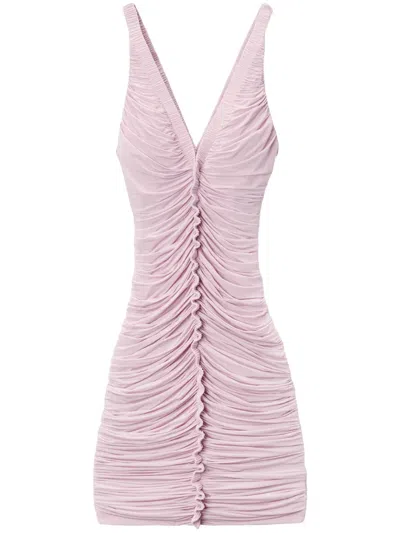 ALEXANDER WANG RUCHED MINI DRESS