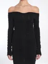 Alexander Wang Draped Top In Black
