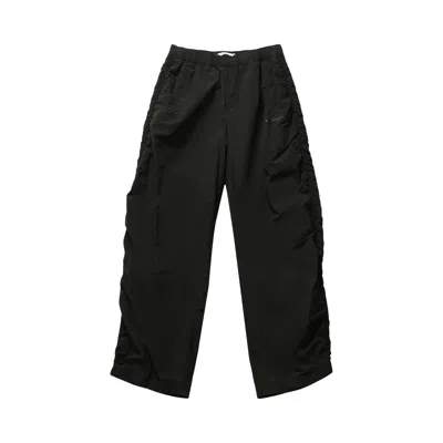 Pre-owned Alexander Wang Ruched Seam Track Pant 'black' | Women's Size Xs