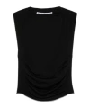 Alexander Wang Ruched Tank In Black