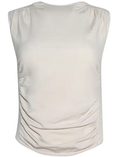 Alexander Wang Ruched Top In White