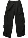 Alexander Wang Convertible Cargo Pants In Black