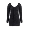 Alexander Wang Ruches Mini Dress