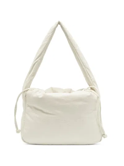 Pre-owned Alexander Wang Ryan Drawstring Shoulder Bag In Neutrals