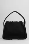 Alexander Wang Ryan Drawstring Small Shoulder Bag In Black