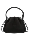 Alexander Wang Ryan Large Bag In Ribbed Knit In Black