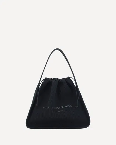 Alexander Wang Ryan Large Handbag In Black