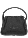 Alexander Wang Drawstring Top-handle Shoulder Bag In Black