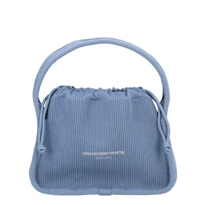 Alexander Wang Ryan Shoulder Bag In Blue