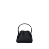 Alexander Wang Sapphire Glass Embellished Bag In Black