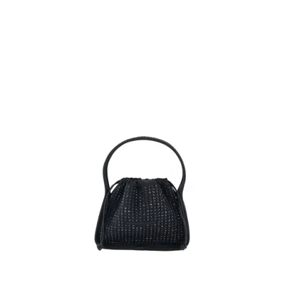 ALEXANDER WANG ALEXANDER WANG RYAN SMALL BAG - SYNTHETIC - BLACK