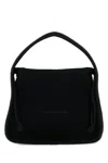 Alexander Wang Ryan Small Bag In Rib Knit In Black