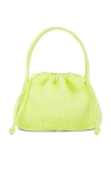 Alexander Wang Small Ryan Hotfix Bag In Flou Yellow