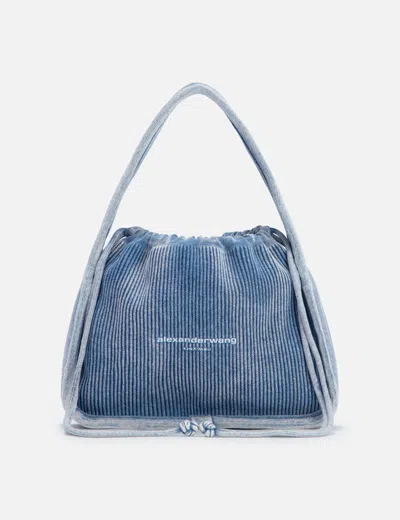 Alexander Wang Ryan Small Bag In Pebble Bleach
