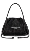 Alexander Wang Ryan Small Bag In Grey Aged